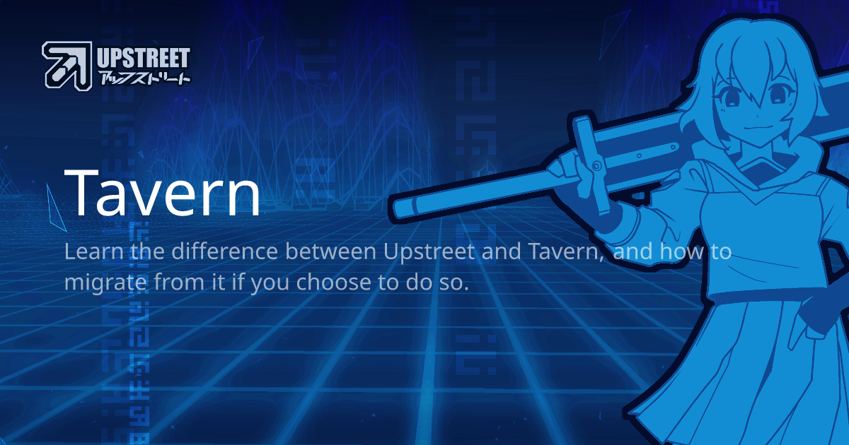 Tavern - Upstreet Documentation